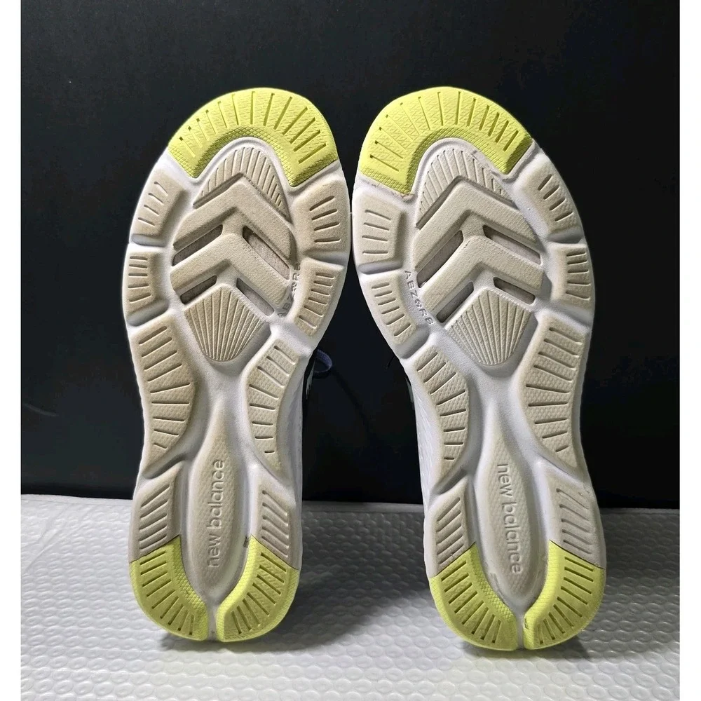 New Balance DRFT V1 Running Shoes Sz 9.5 Navy Blue Vibrant Green